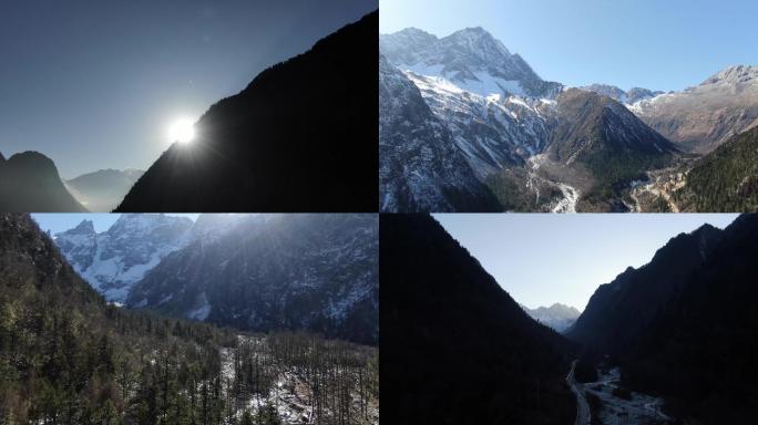 川西毕棚沟航拍（4k）