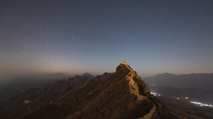 北京密云司马台长城星空延时