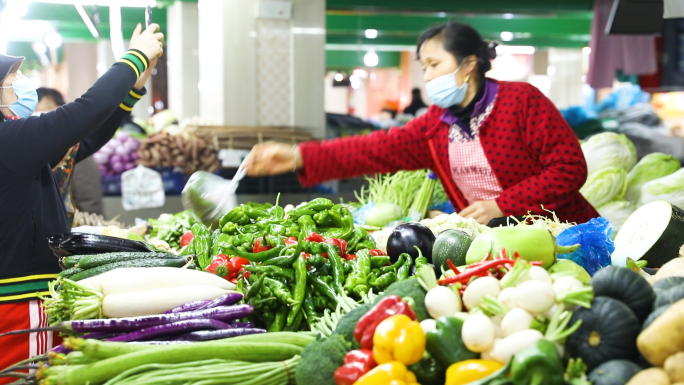 【原创】菜市场各种通用镜头高清实拍