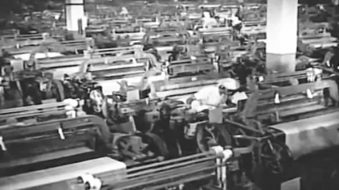 60年代纺织厂