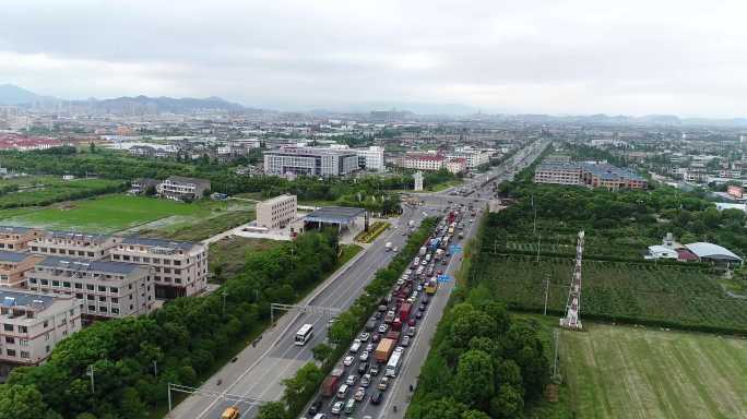 台州市路桥区航拍4k