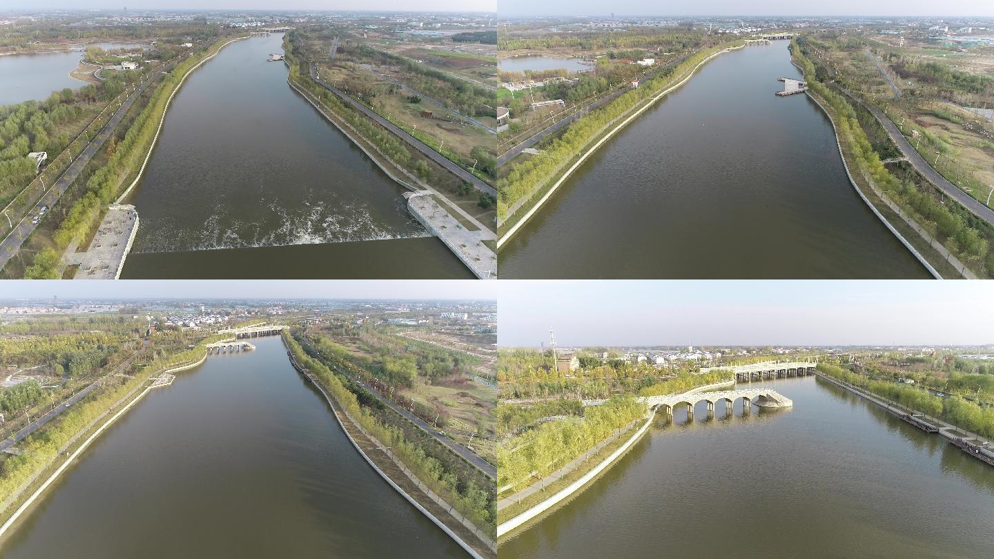 郑州牟山湿地公园贾鲁河（4K50帧）