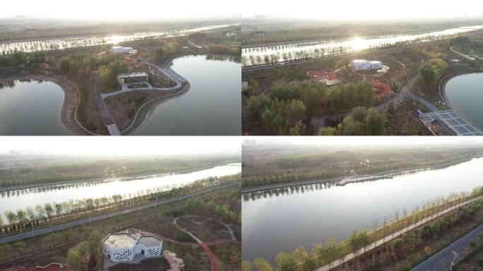 郑州贾鲁河航拍（4K50帧）