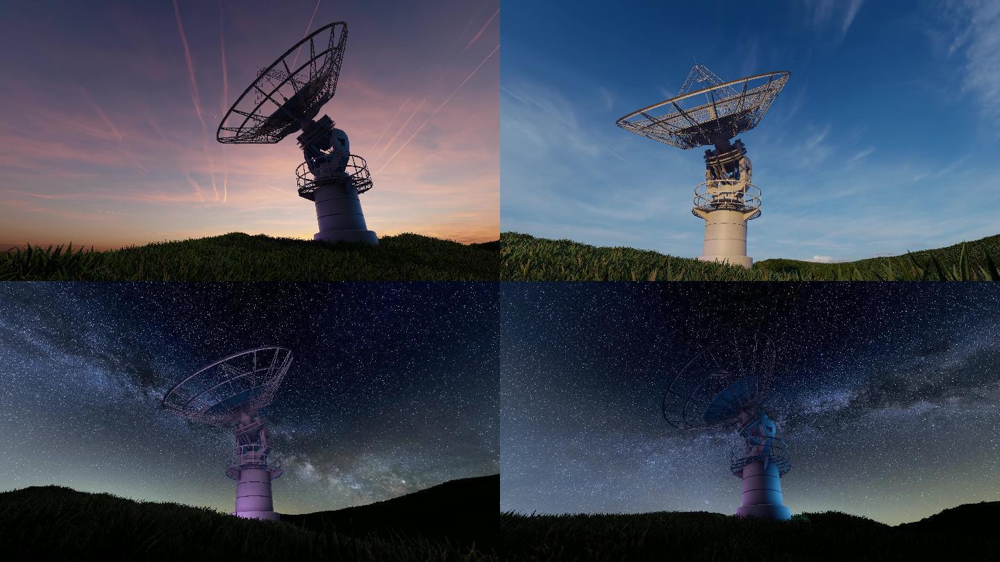 雷达信号基站5G发射通讯传播