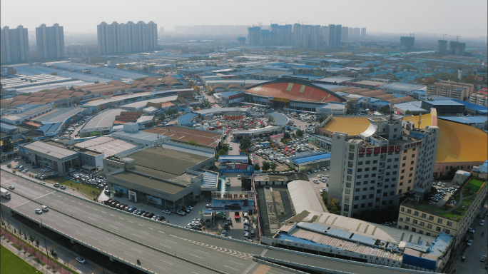 【4K】西部国际车城航拍