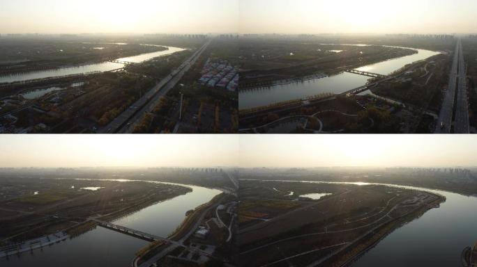 郑州贾鲁河全景（4K50帧）