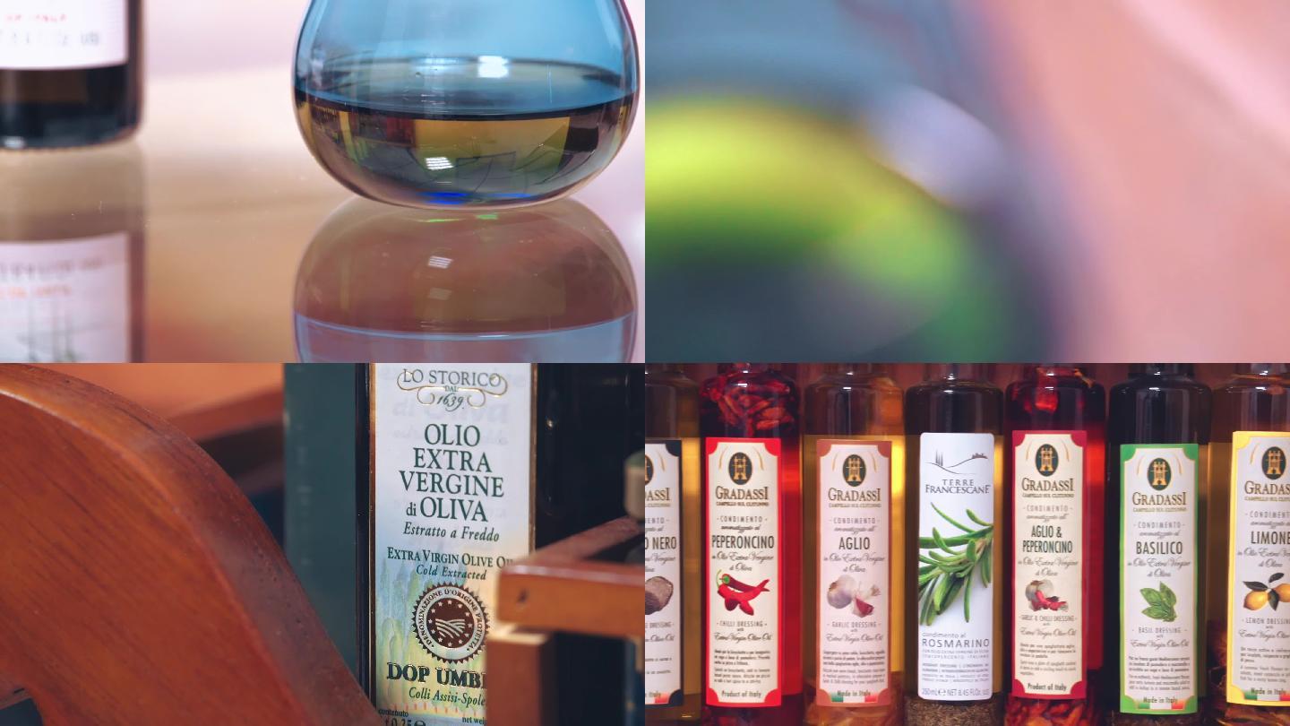 意大利橄榄油产品视频素材