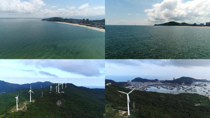 海陵岛祖国山河湖海航拍美景