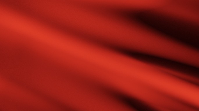高端红色超宽屏布料丝绸背景4K