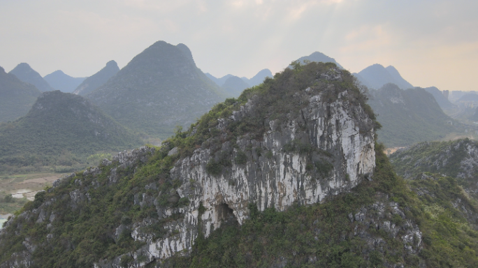 桂林山水航拍4K