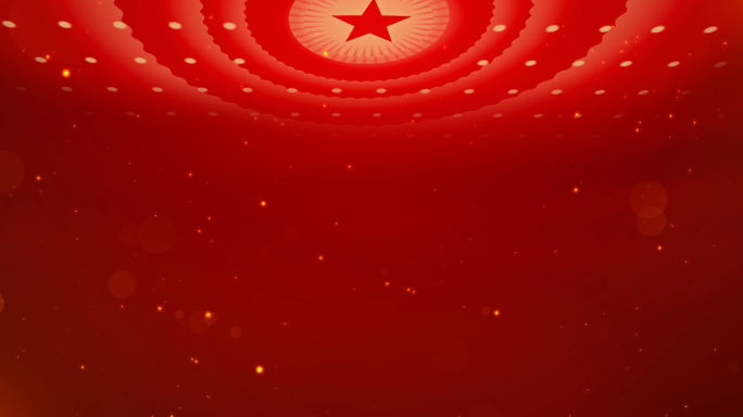 红色人民大会堂党建党政背景视频