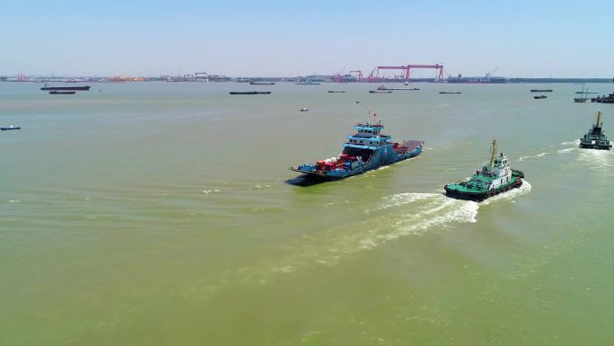长江轮渡、作业船