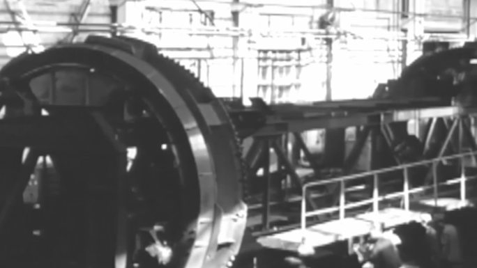 六十年代机械加工厂老机床设备