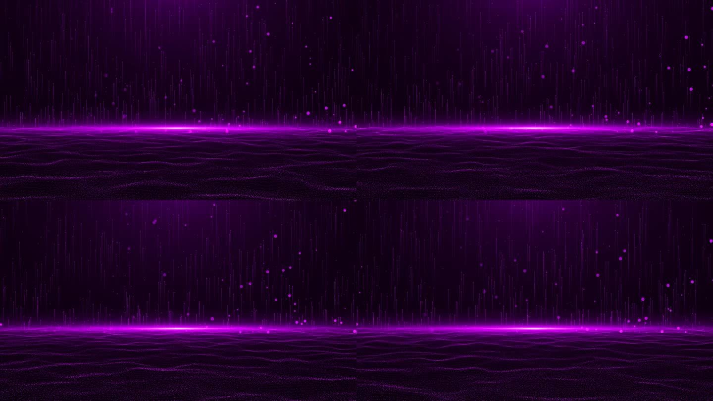 8208紫色空间粒子