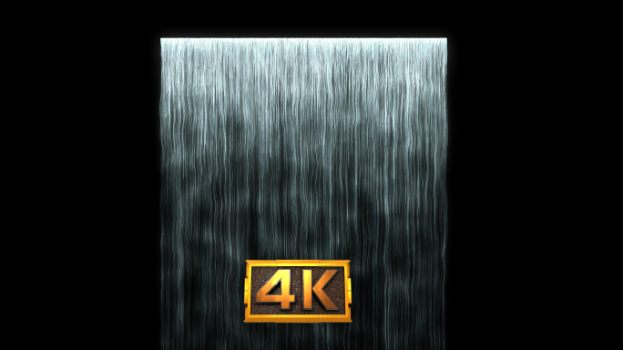 【4K】瀑布素材
