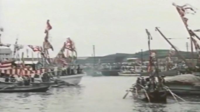 70年代日本盐釜祭拜祭祀海神