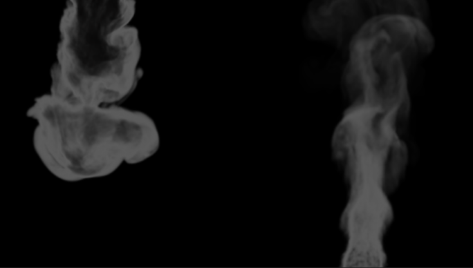 烟雾素材带通道