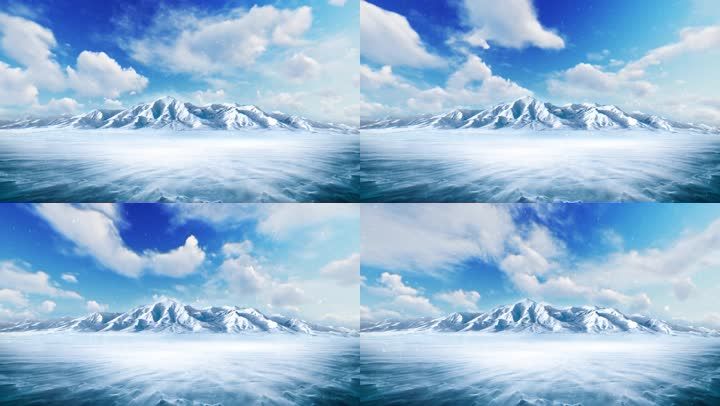 雪山背景4k 3840x2160 高清视频素材下载 编号 舞台背景 Vj师网www Vjshi Com