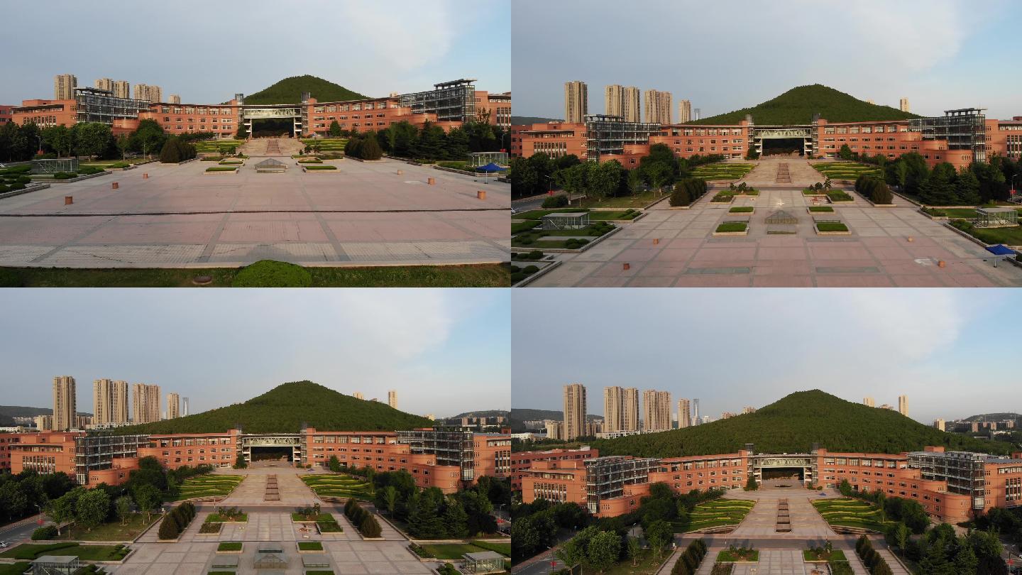 山东建筑大学校园航拍