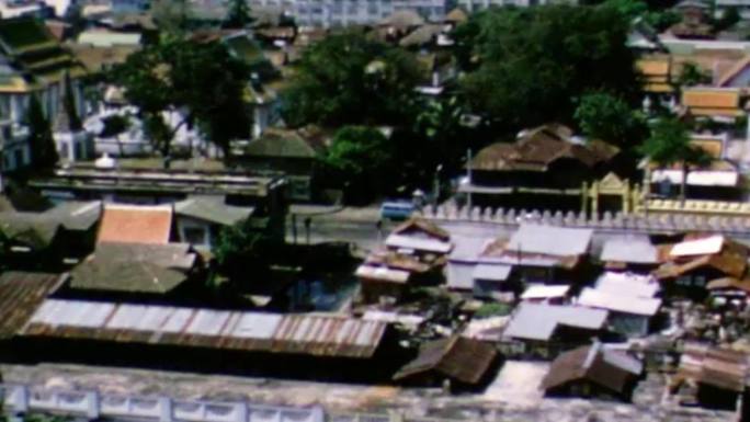 60年代泰国曼谷城市街道