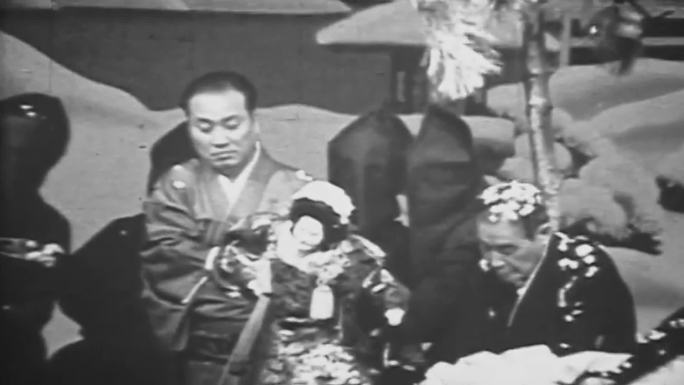 上世纪50年代日本民族传统