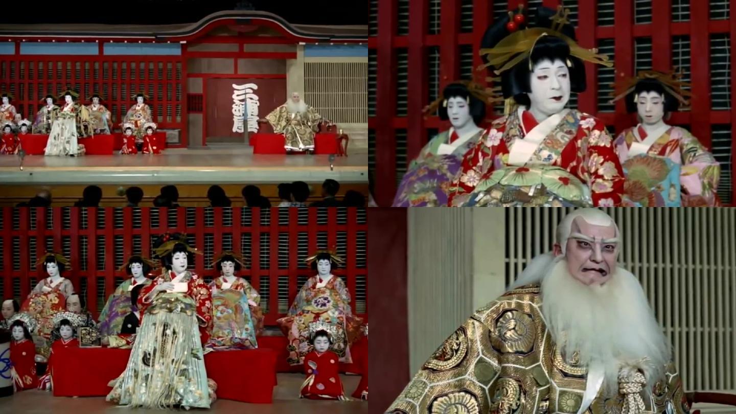 70年代日本民族剧团表演