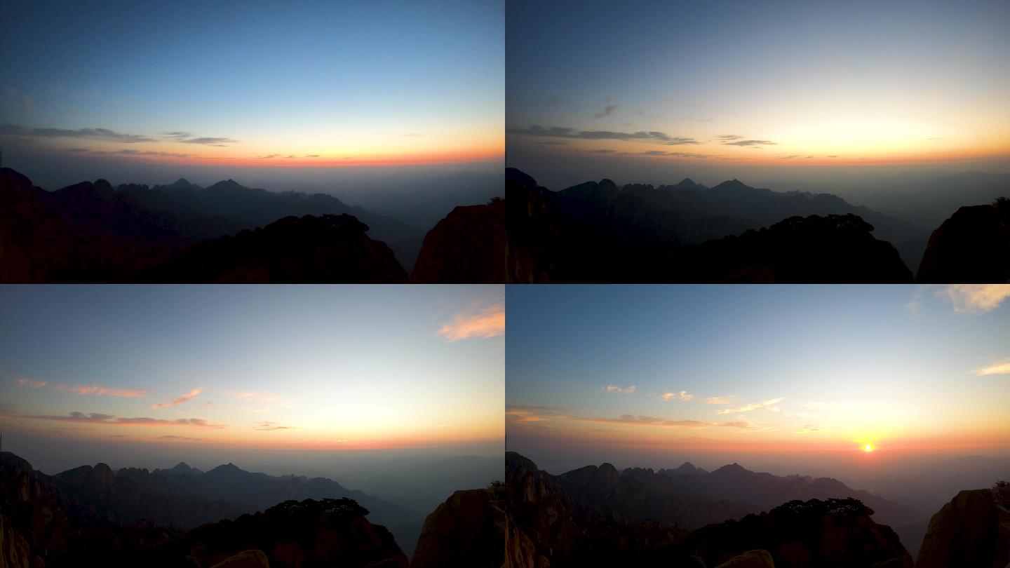 泰山顶看日出