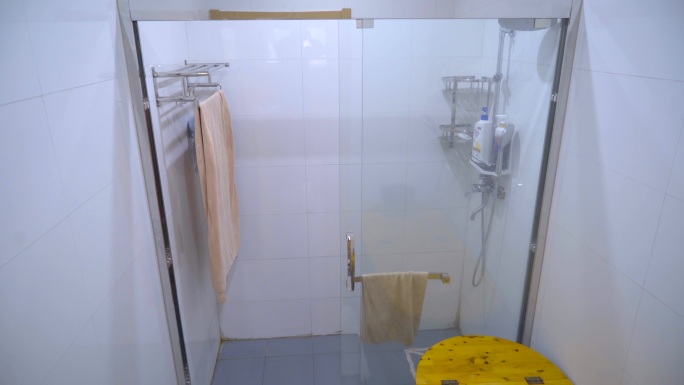 4K酒店环境消毒浴巾浴盆浴室