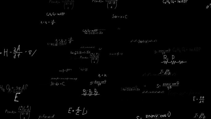 【透明通道】手写数学公式