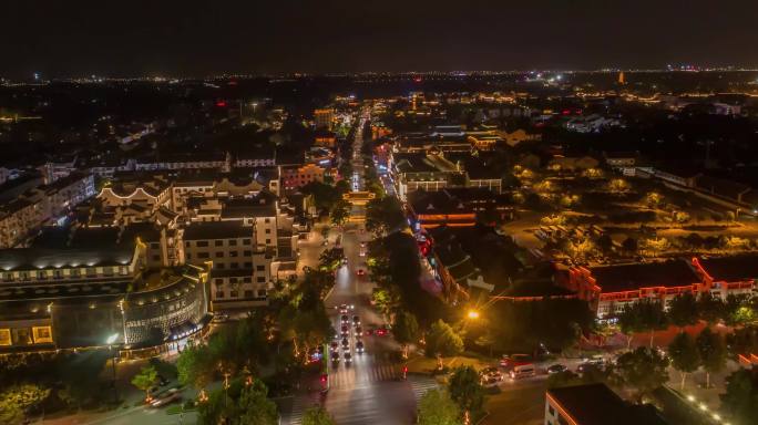 乌镇镇区夜景