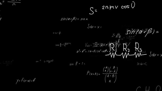 【透明通道】手写数学公式1