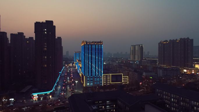 新沂市夜景