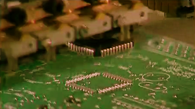 50年代60年代电子芯片计算机