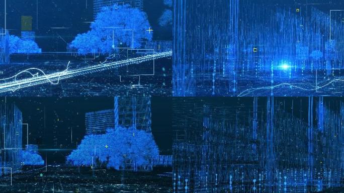 虚拟场景科技数字城市科技
