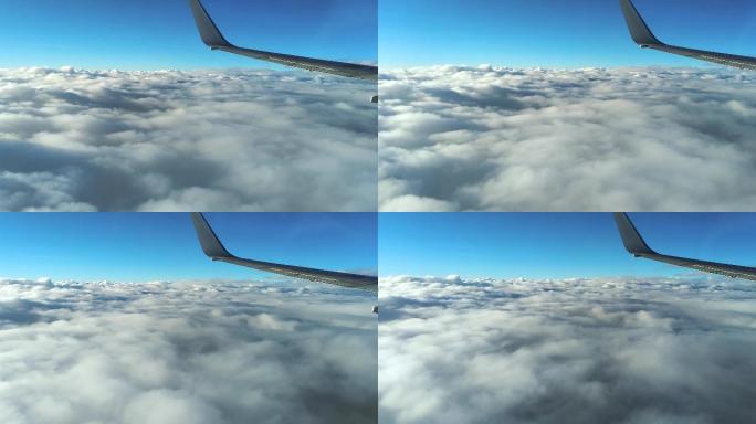 飞机窗外的云03