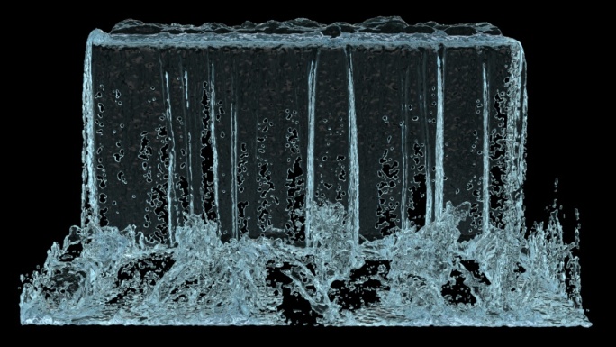 裸眼3d水幕墙视频