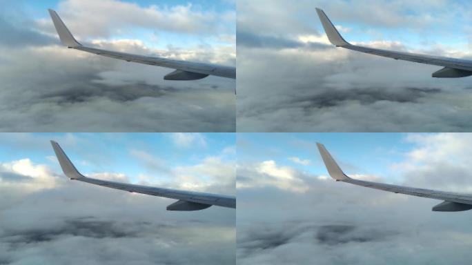 飞机窗外的云02