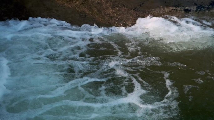 水流特写