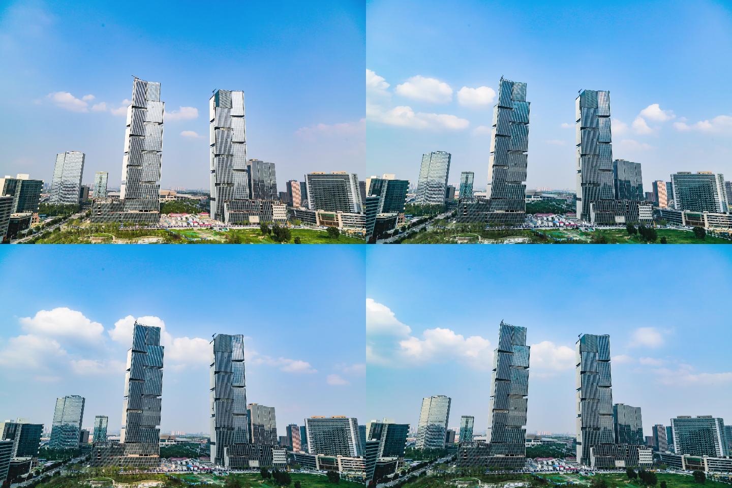 郑州绿地中心双子塔