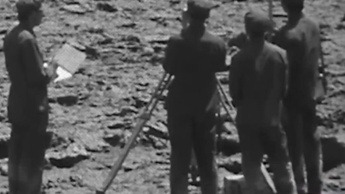 50年代60年代地质勘探勘测铁道兵