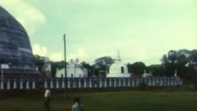 50年代锡兰岛阿努拉达普拉古城