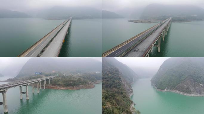 紫坪铺水库高速特大桥4K