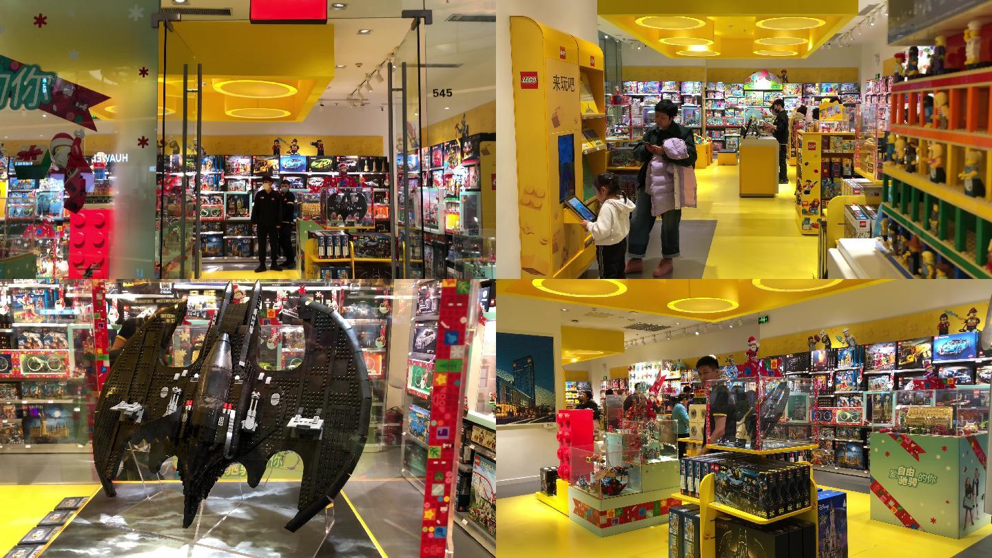 乐高积木、乐高店、LEGO、玩具店、逛街