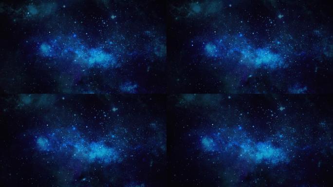 大气宇宙星空粒子背景4K