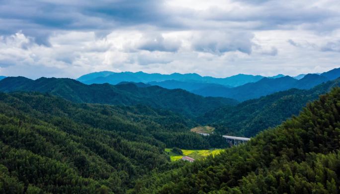 4k大气航拍中国壮观自然风景