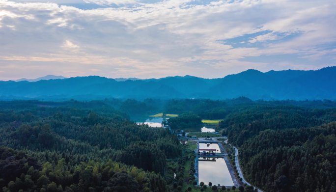 4k大气航拍大自然壮丽风景