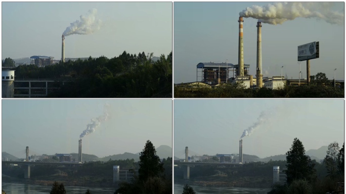 糖厂工业排废气污染烟囱