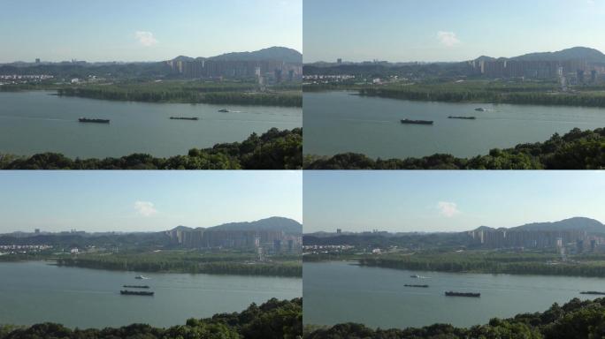 4K长沙湘江和谷山2160P