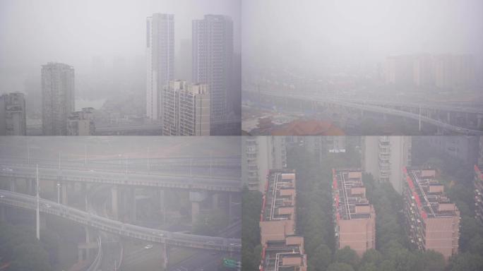 4K雾霾下的长沙城