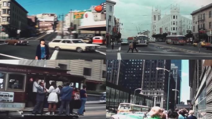 70年代美国洛杉矶街景